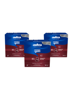 80 x 3 capsules en aluminium Lavazza Crème et saveur...