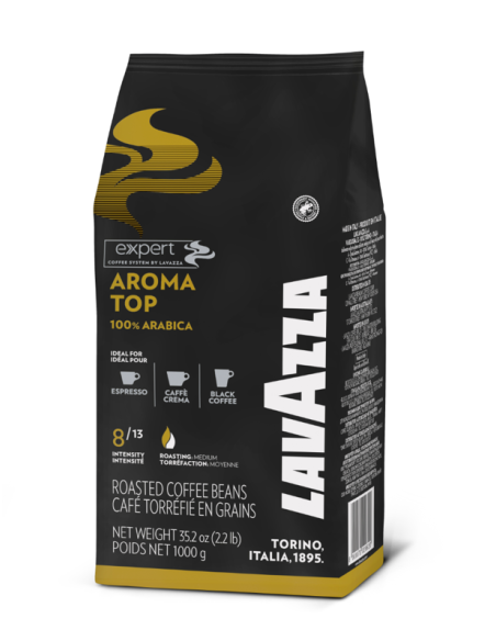1 kg de café en grains Lavazza Aroma Top