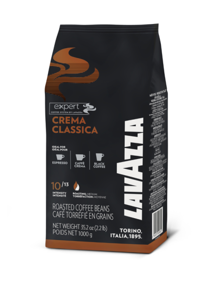 1 kg caffè in grani Lavazza Crema Classica