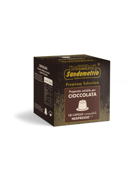 10 gélules Sandemetrio Chocolat Comp. Nespresso