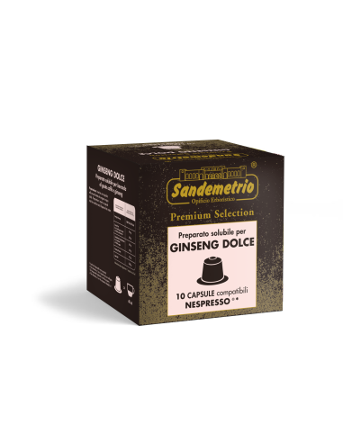 10 gélules Sandemetrio de ginseng doux Nespresso