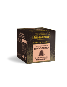 10 Capsule Sandemetrio Nocciolino Comp. Nespresso