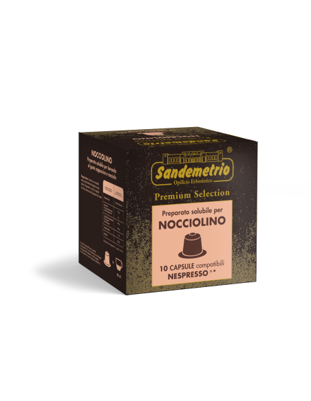 10 gélules Sandemetrio Nocciolino Comp. Nespresso