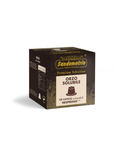 10 gélules Sandemetrio d'orge comprimée Nespresso