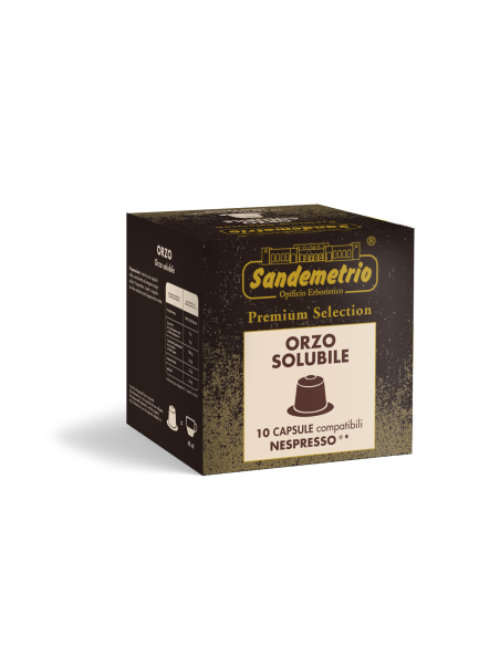 10 gélules Sandemetrio d'orge comprimée Nespresso