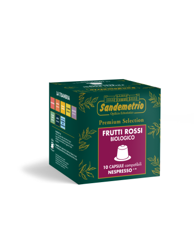 10 Capsule Sandemetrio Tisana Frutti Rossi...