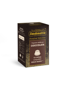 12 gélules Sandemetrio Chocolat Comp. Dolce Gusto