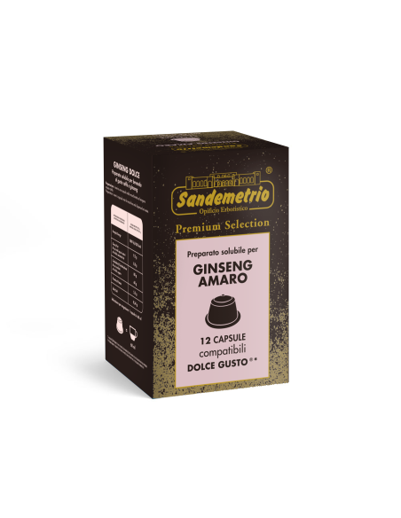 12 Capsule Sandemetrio Ginseng Amaro Comp. Dolce Gusto [0,21€/caps]