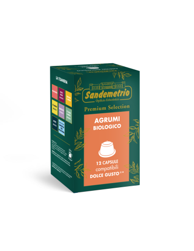 12 gélules Sandemetrio Infusion aux agrumes...
