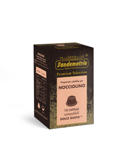 12 gélules Sandemetrio Mokaccino Comp. Dolce Gusto