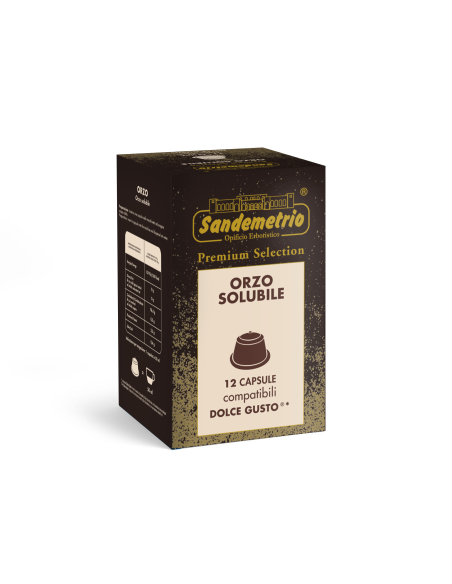 12 gélules Sandemetrio d'orge comprimée Dolce Gusto