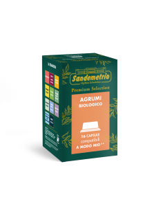 16 gélules Sandemetrio Infusion aux agrumes compatibles A...