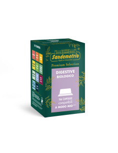 16 Capsule Sandemetrio Tisane Digestive Compatibili A...