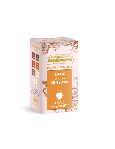 18 Cialde Sandemetrio Caffè al Ginseng