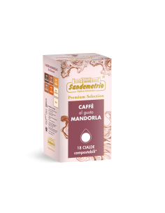 18 dosettes Sandemetrio Café aux amandes