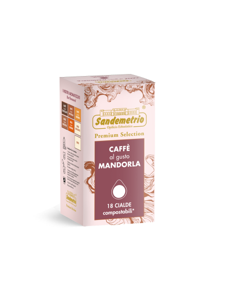 18 dosettes Sandemetrio Café aux amandes