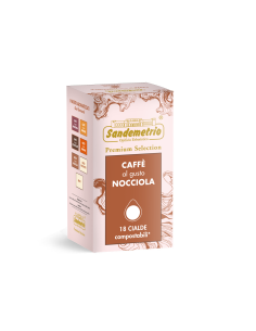 18 dosettes Sandemetrio Café à la noisette