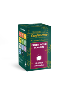 18 dosettes Sandemetrio Infusion aux fruits rouges