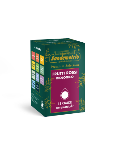 18 dosettes Sandemetrio Infusion aux fruits rouges