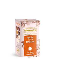 18 Cialde Sandemetrio Orzo al Ginseng [0,12€/cialda]