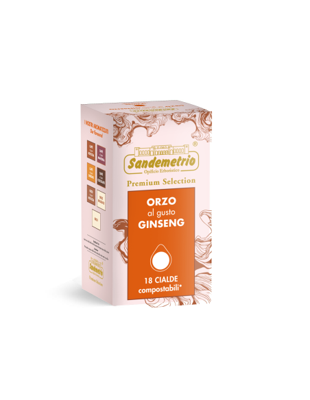 18 dosettes Sandemetrio d'orge au ginseng