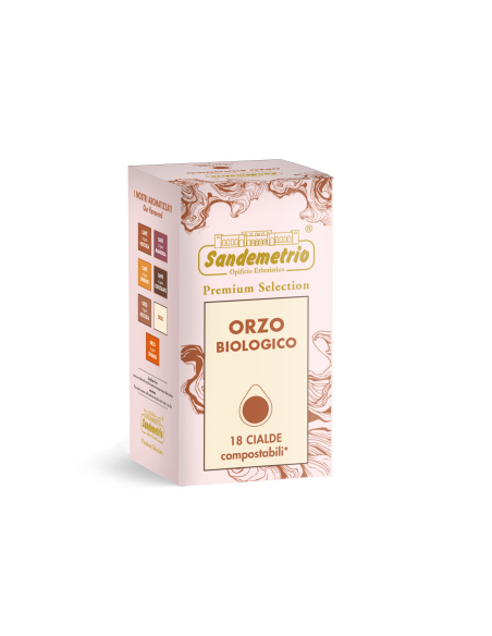 18 dosettes Sandemetrio d'orge biologique