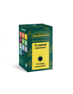 18 dosettes Sandemetrio Thé au citron