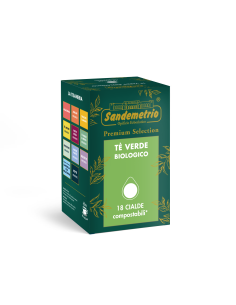 18 dosettes Sandemetrio de thé vert