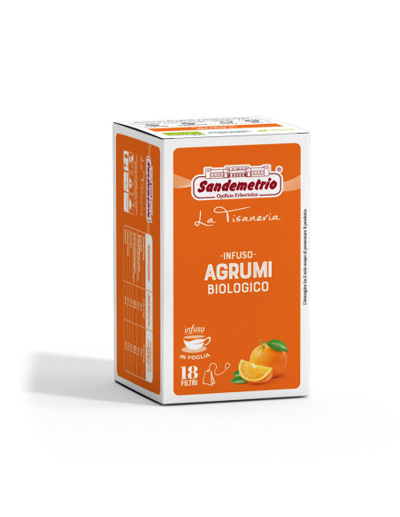 18 Filtri Sandemetrio Infuso Agrumi