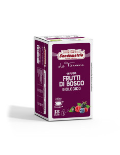 18 Filtri Sandemetrio Infuso Frutti di Bosco