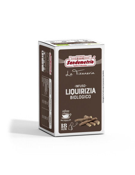 18 Filtri Sandemetrio Infuso Liquirizia