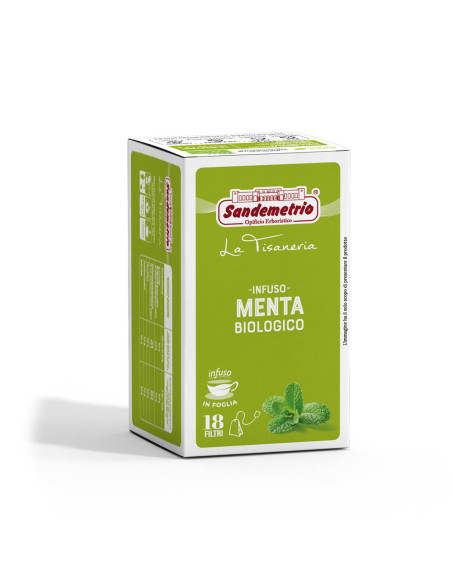 18 Filtri Sandemetrio Infuso Menta