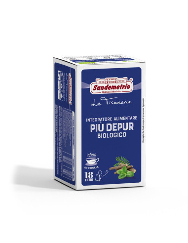 18 filtres Sandemetrio Infuso Più Depur