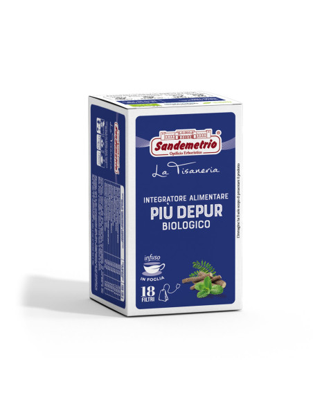 18 filtres Sandemetrio Infuso Più Depur