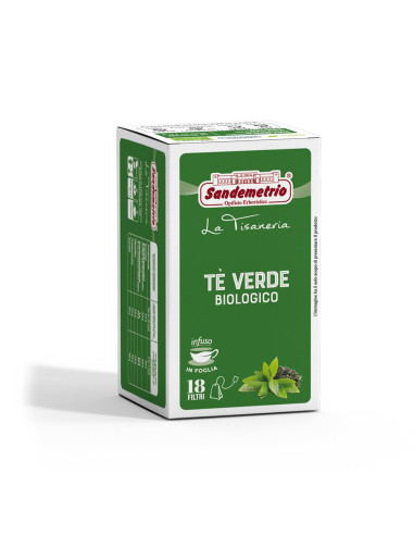 18 filtres Sandemetrio Thé vert