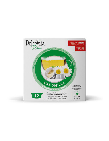 12 gélules Dolce Vita Camomille Comp. A Modo Mio
