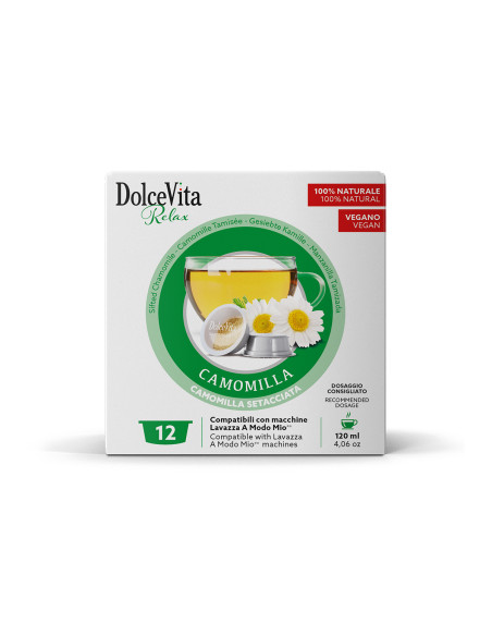 12 gélules Dolce Vita Camomille Comp. A Modo Mio