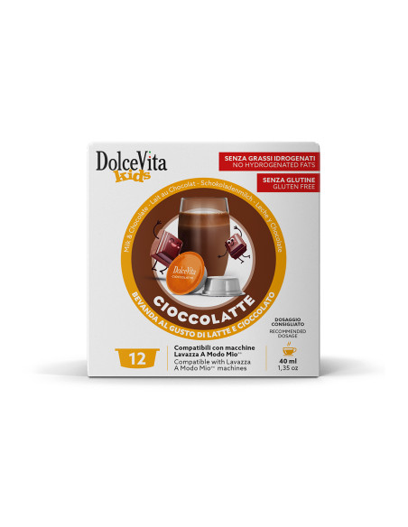 12 gélules Dolce Vita Chocolat Comp. A Modo Mio