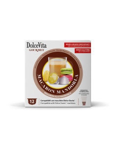 12 gélules Dolce Vita Macaron aux amandes Dolce Gusto
