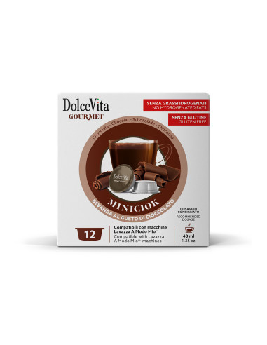12 capsules Dolce Vita Miniciock compatibles A...