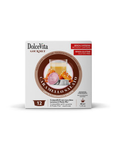 12 gélules Dolce Vita au caramel salé, compatibles avec A...