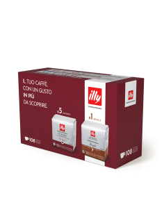 90 gélules Illy Iperespresso Intenso + 18 Brésil 2