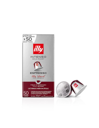 50 gélules Illy Intenso comp. Nespresso