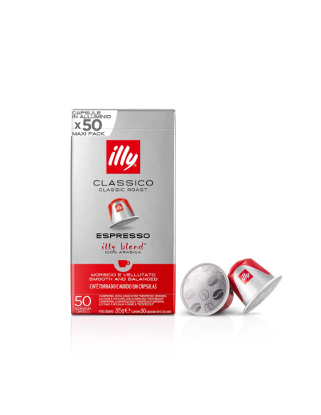 50 gélules Illy Classique comp. Nespresso