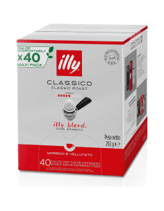 40 dosettes ESE Illy Classico