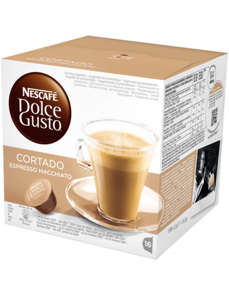 30 capsules Nescafé Cortado comp. Dolce Gusto