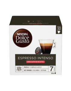 30 dosettes Nescafé Intenso Dek Red comp. Dolce Gusto