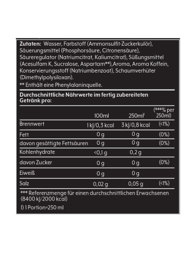 440 ml de concentré Pepsi Max