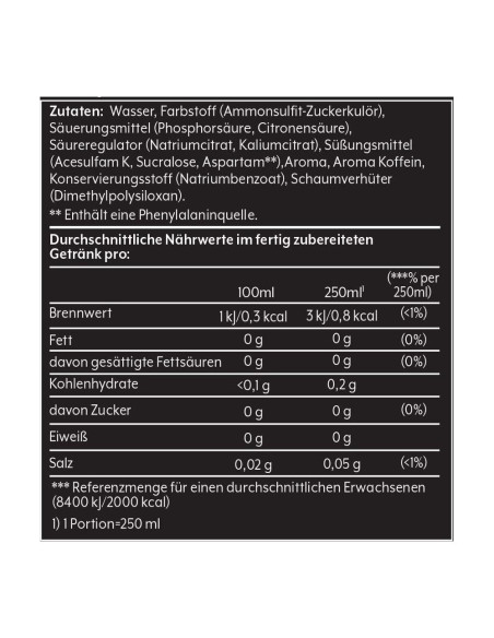440 ml de concentré Pepsi Max
