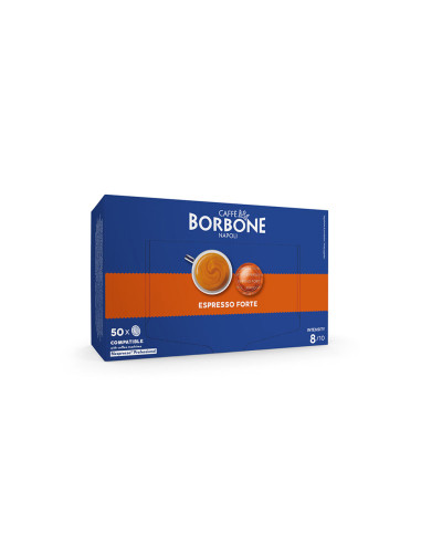 50 gélules. Borbone Forte comp. Nespresso...